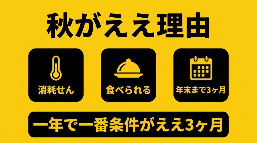 秋に筋トレを始めるのがいい3つの理由