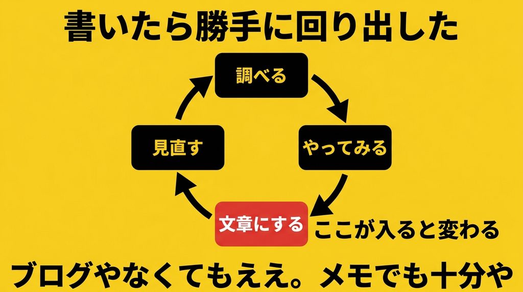 ブログを書くことで回り出したPDCAサイクル