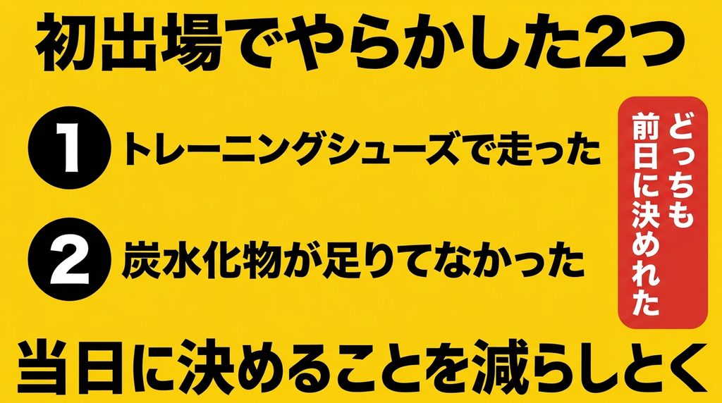 HYROX初出場で失敗した2つのこと