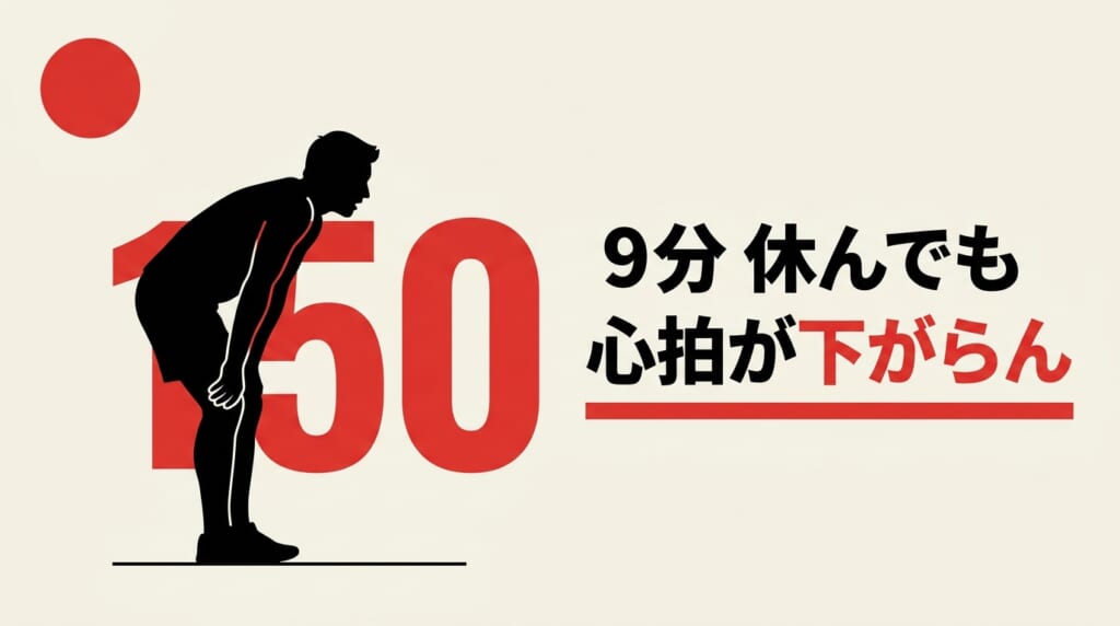 HYROX千葉で9分16秒休んでも心拍が150より下に落ちなかった話